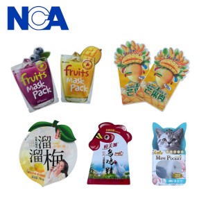 Hot Selling for OEM Food Grade Spout Plastic Suction Nozzle with Cap for Jelly Juice Pouch